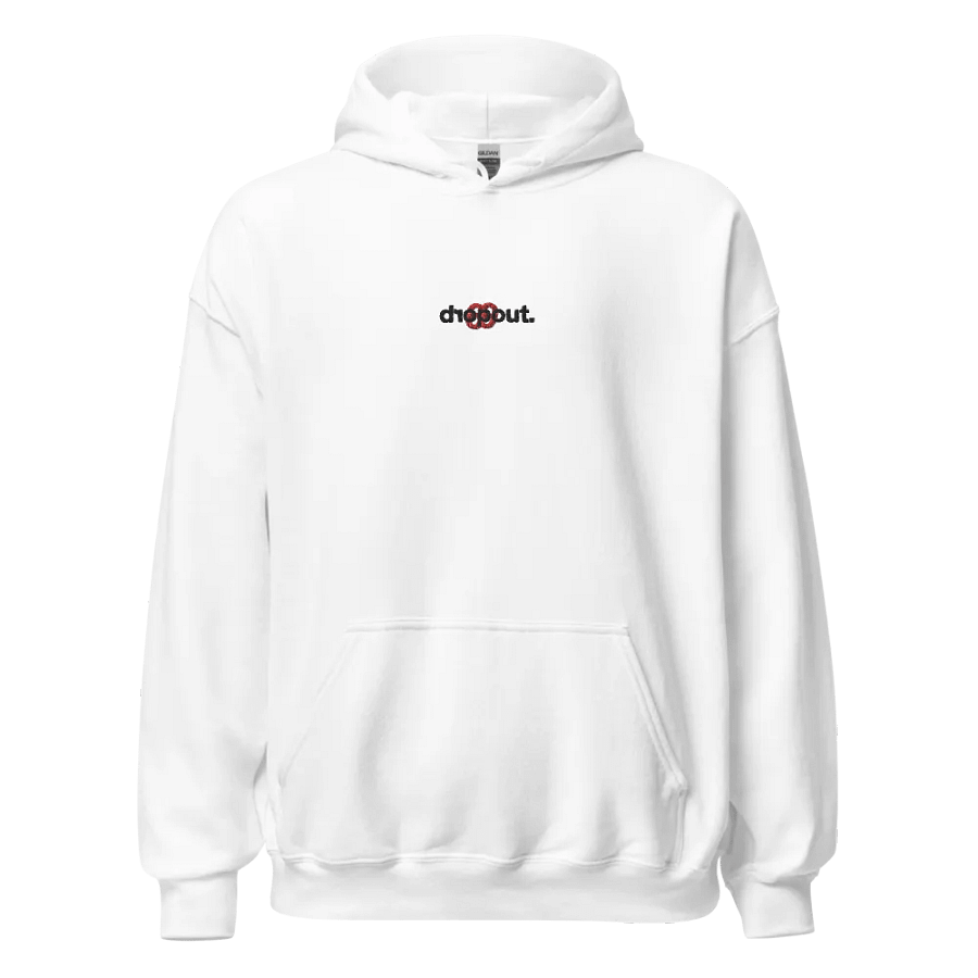 DROPOUTS: OG HOODIE (White) product image (1)