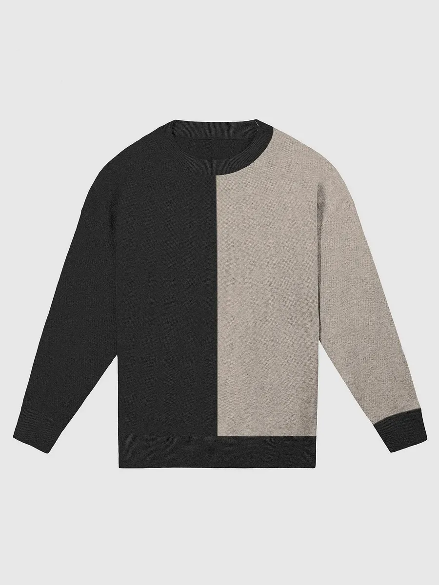 Split crewneck sales