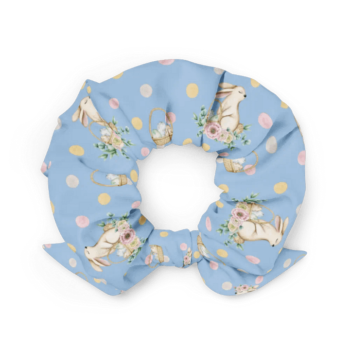 Easter Bunny Floral Scrunchie product image (2)