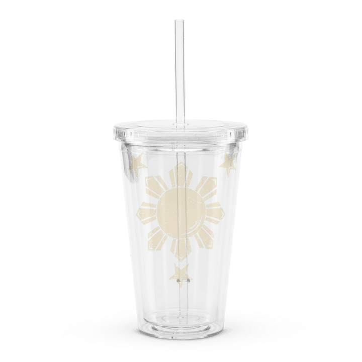 Pinas Clear Tumbler (Gold Star) product image (2)