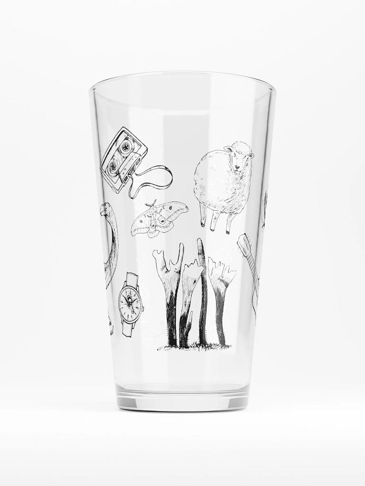 The Last of Us Sketches Pint Glass product image (1)