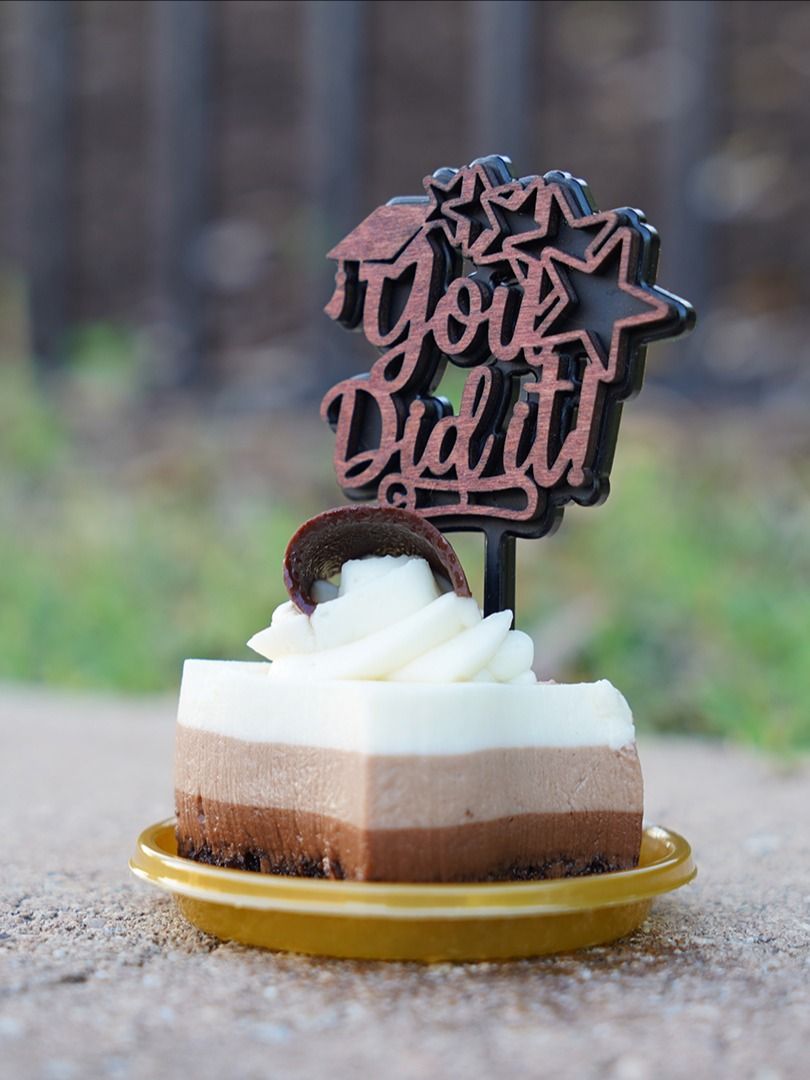 You Did It! - Graduation Topper - Laser Cut Design File product image (4)