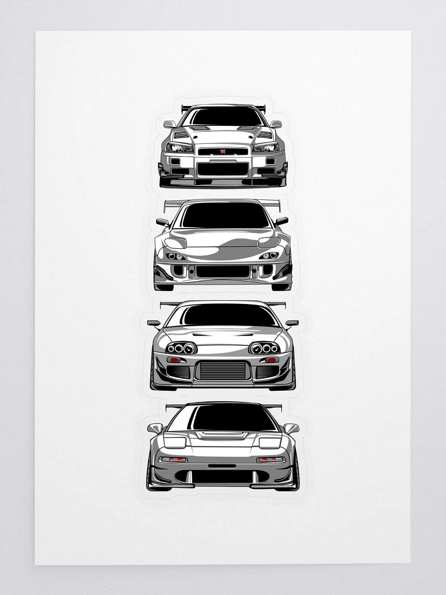 JDM legends Sticker product image (3)