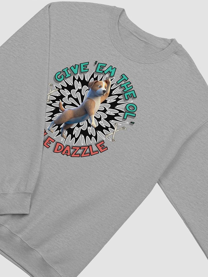 Razzle Dazzle Dog Crewneck Sweatshirt product image (16)