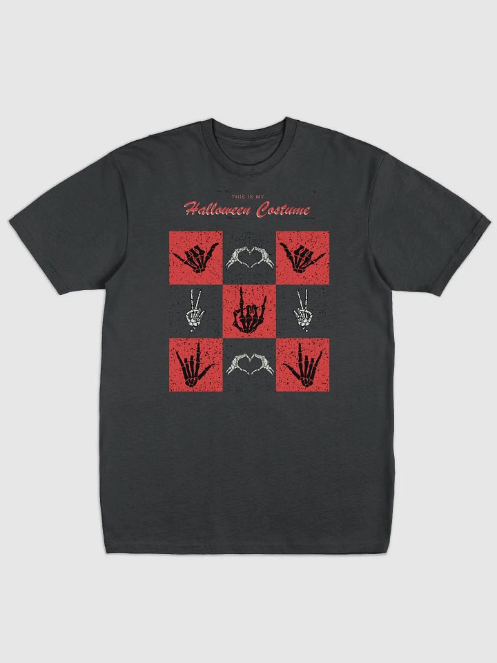 Skeletal Gestures Halloween Tee product image (1)