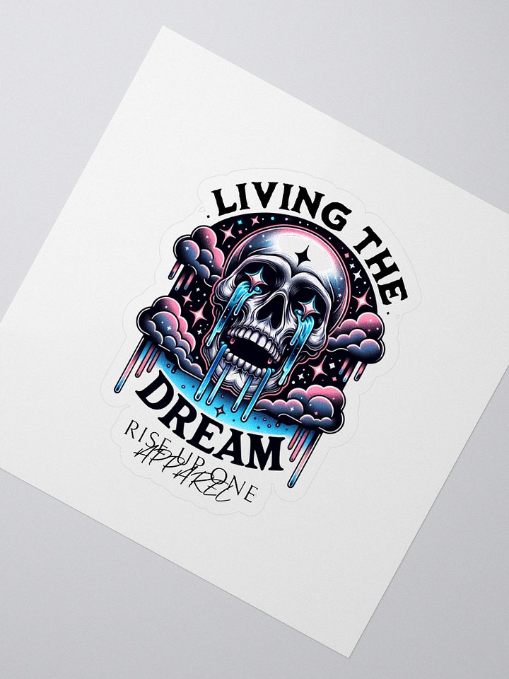Living The Dream Sticker product image (2)