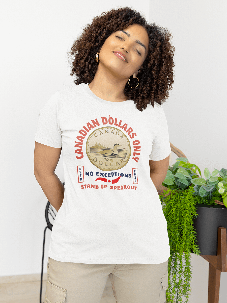 Stand Up Loon Dollar T-Shirt product image (16)
