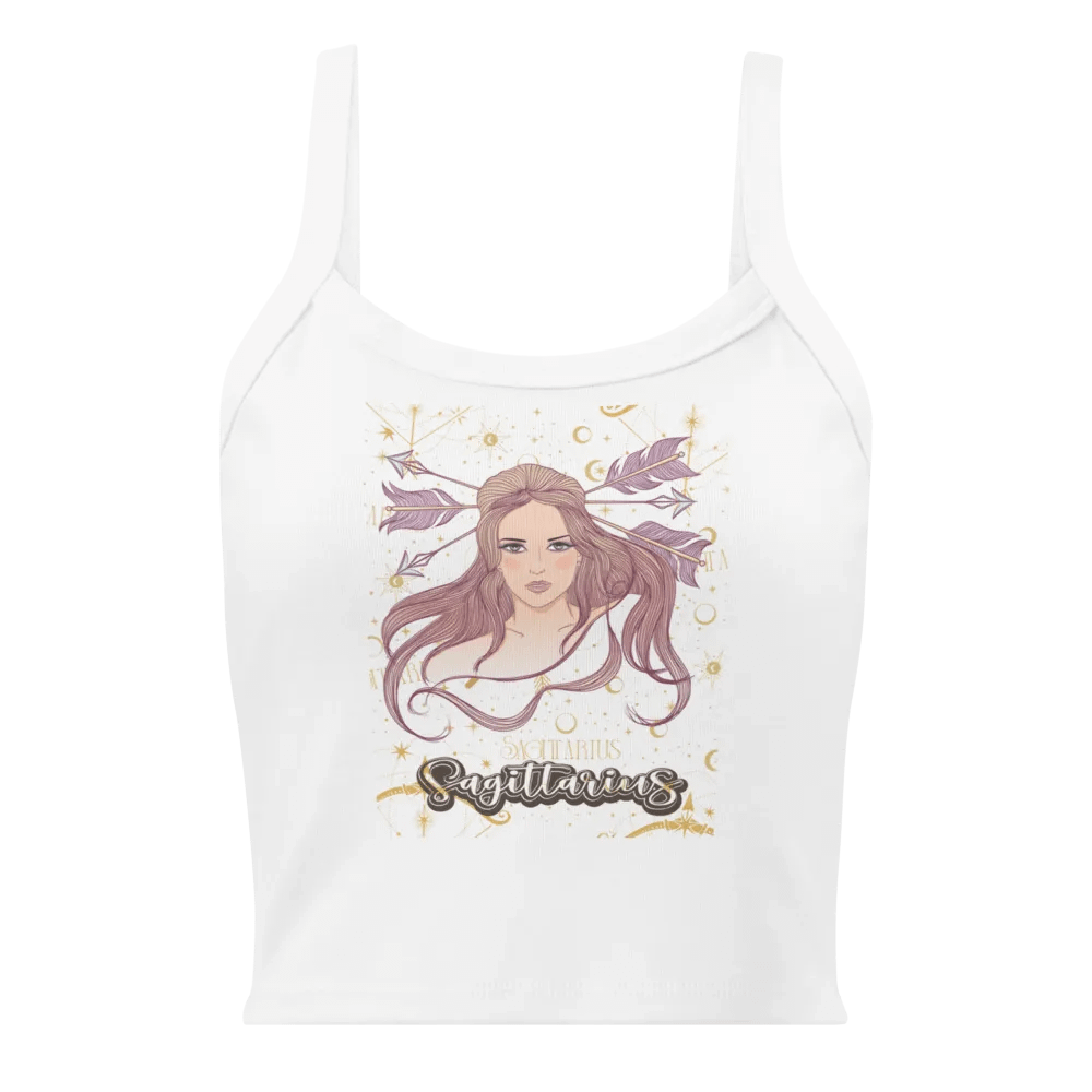 Arrow Adorned Sagittarius Tank product image (9)