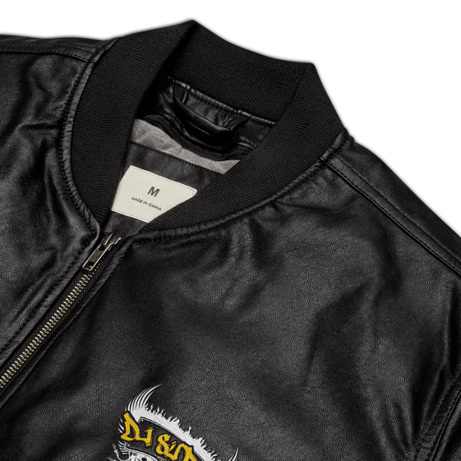 DJ Sutle Faux Leather Jacket product image (8)