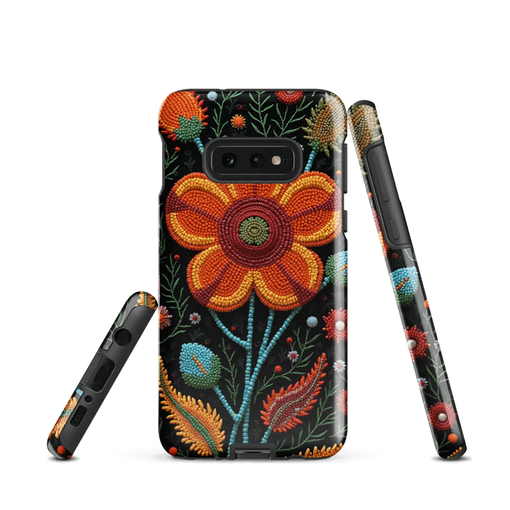 Vibrant Faux-beaded Flower Samsung® Tough Case product image (2)