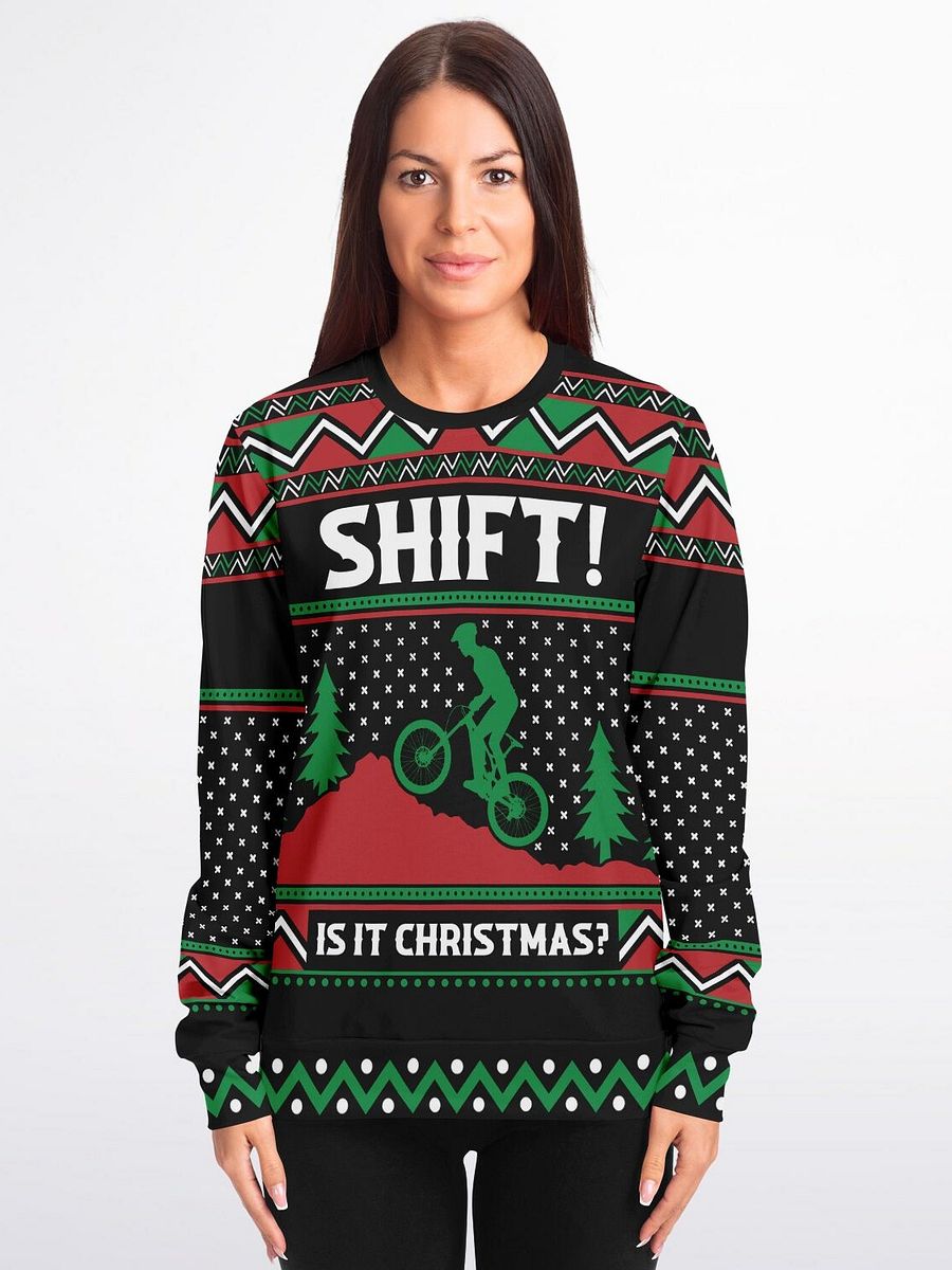 Festive Cycling Christmas Sweater - 
