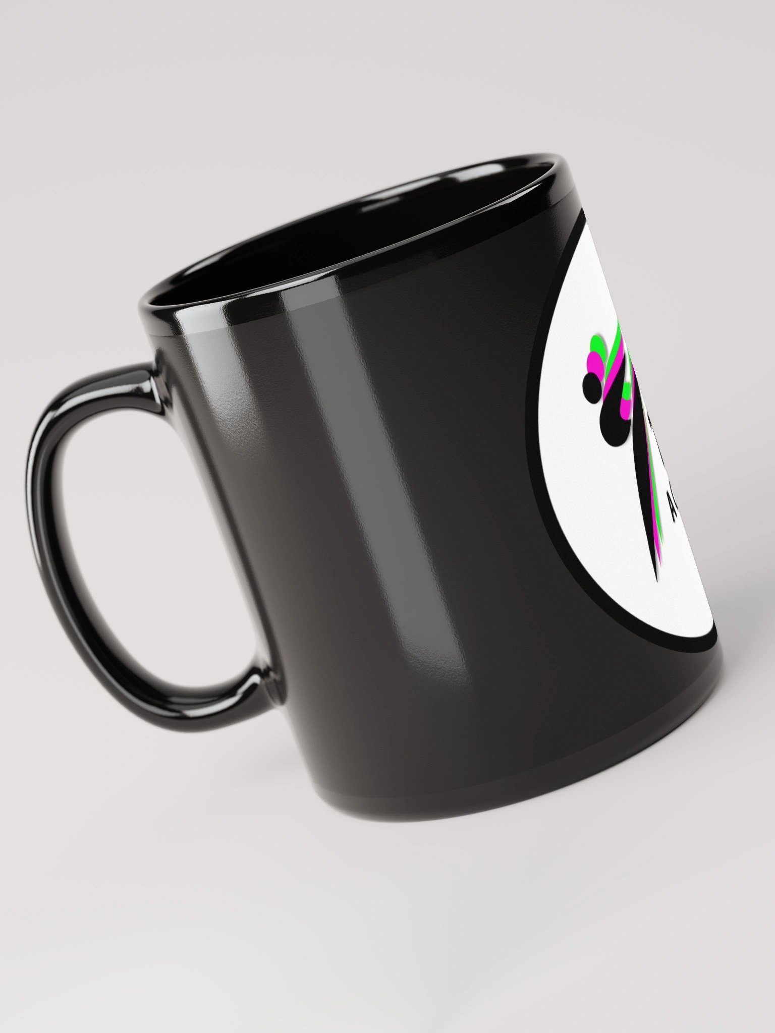 Black Glossy Mug product image (3)