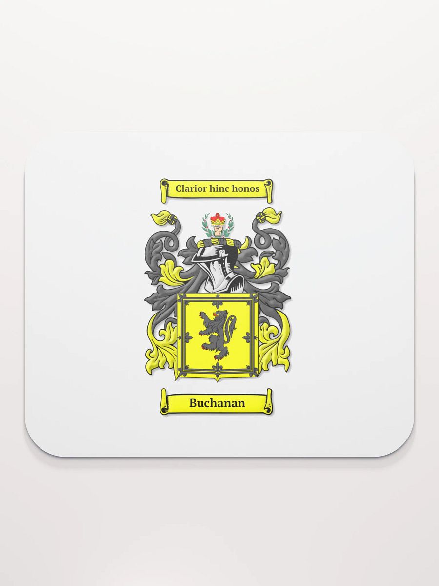 Buchanan Family Crest - Mouse Pad product image (2)