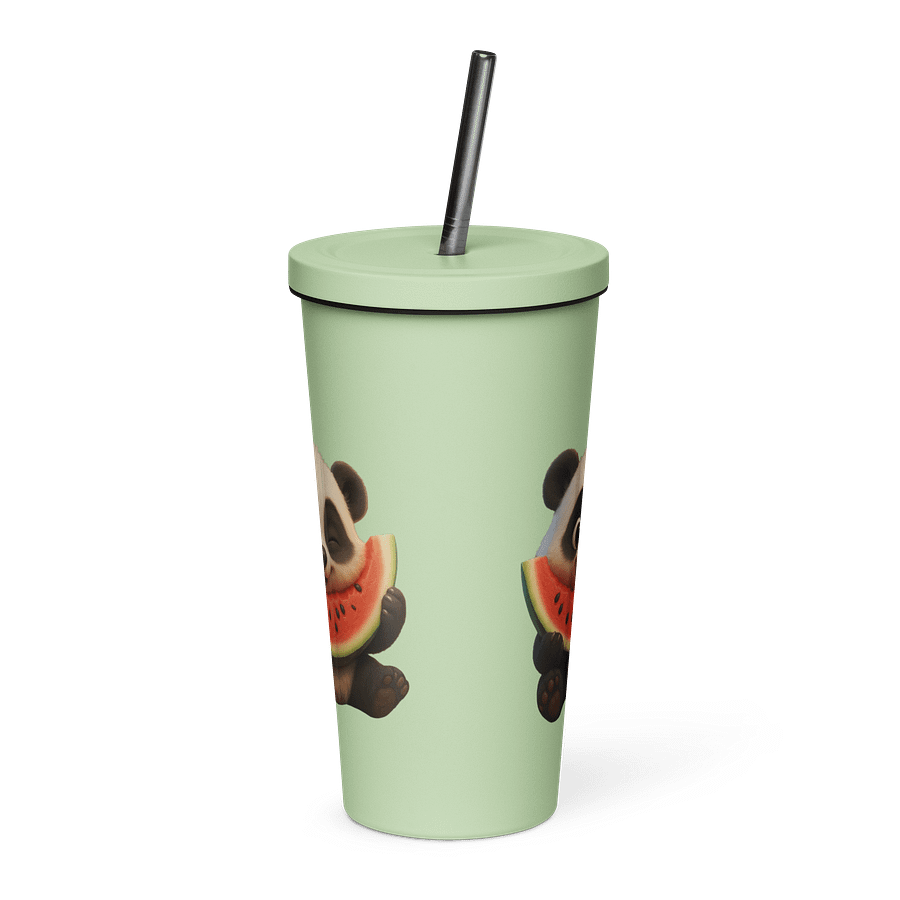 Panda - Insulated Tumbler with a Straw product image (3)