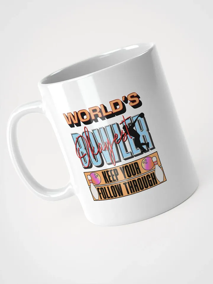 Worlds Okayest Bowler Strike in Style Mug product image (2)