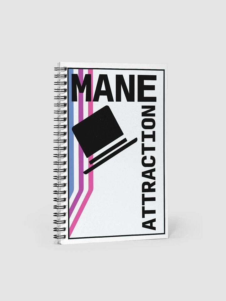 MA Top Hat Spiral Notebook product image (1)