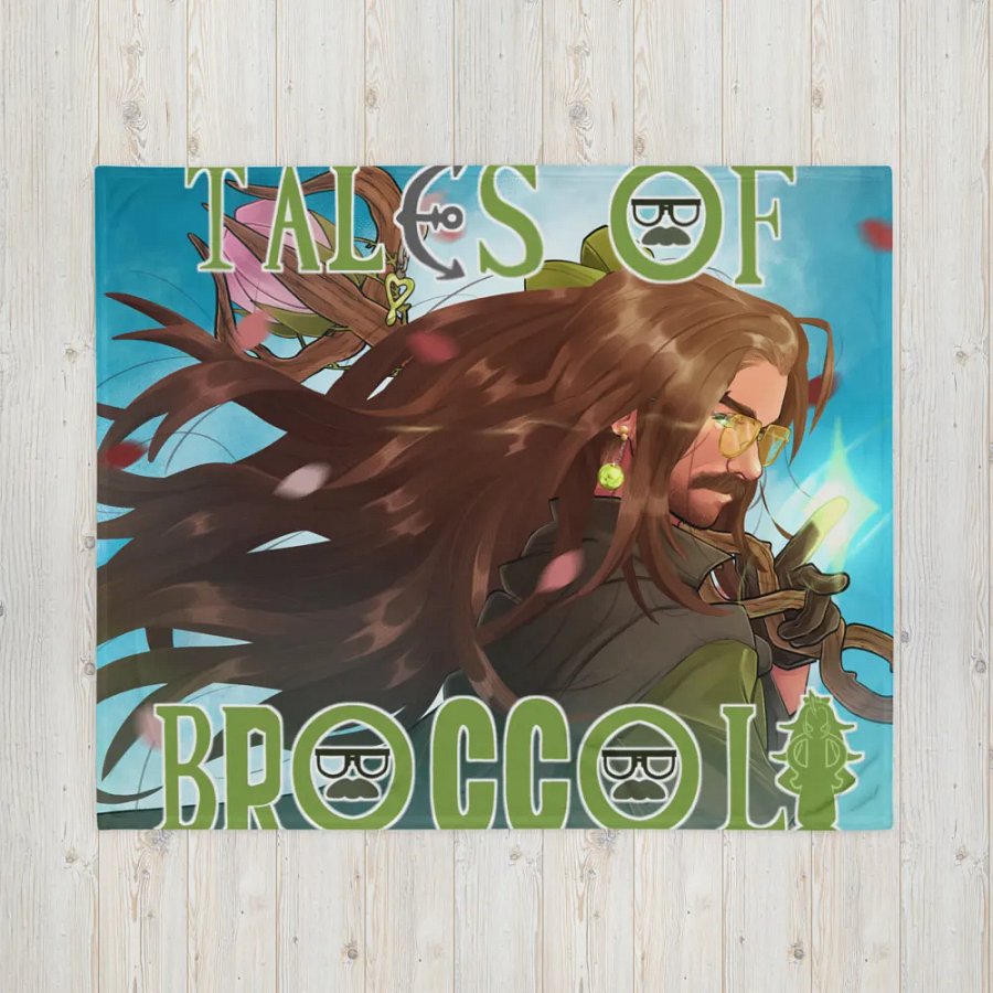 Tales of Broccoli Blanket product image (16)