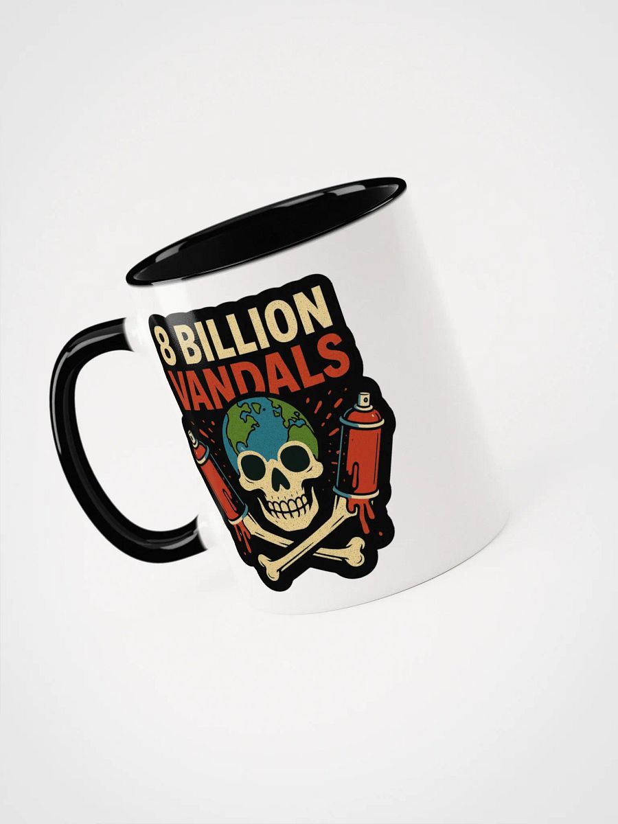 8 Billion Vandals Accent Mug product image (5)
