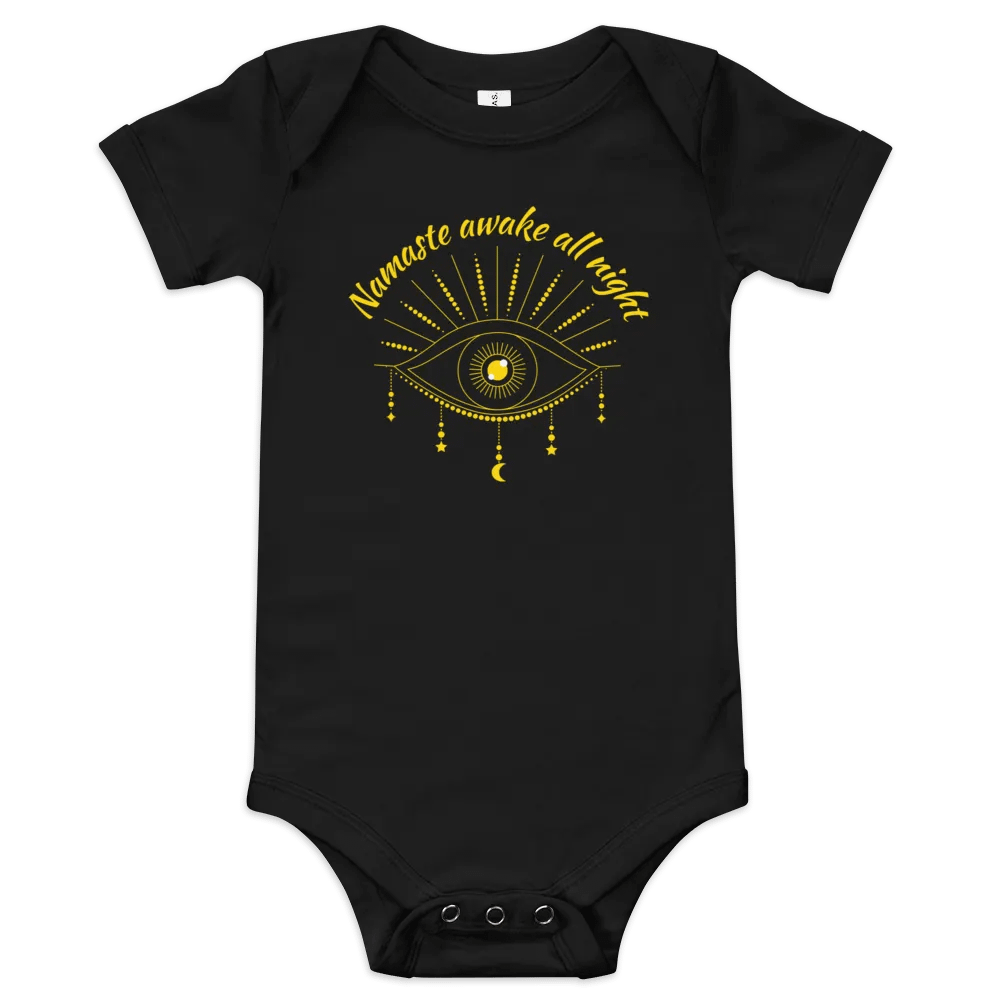 Namaste Awake All Night Baby Bodysuit product image (1)