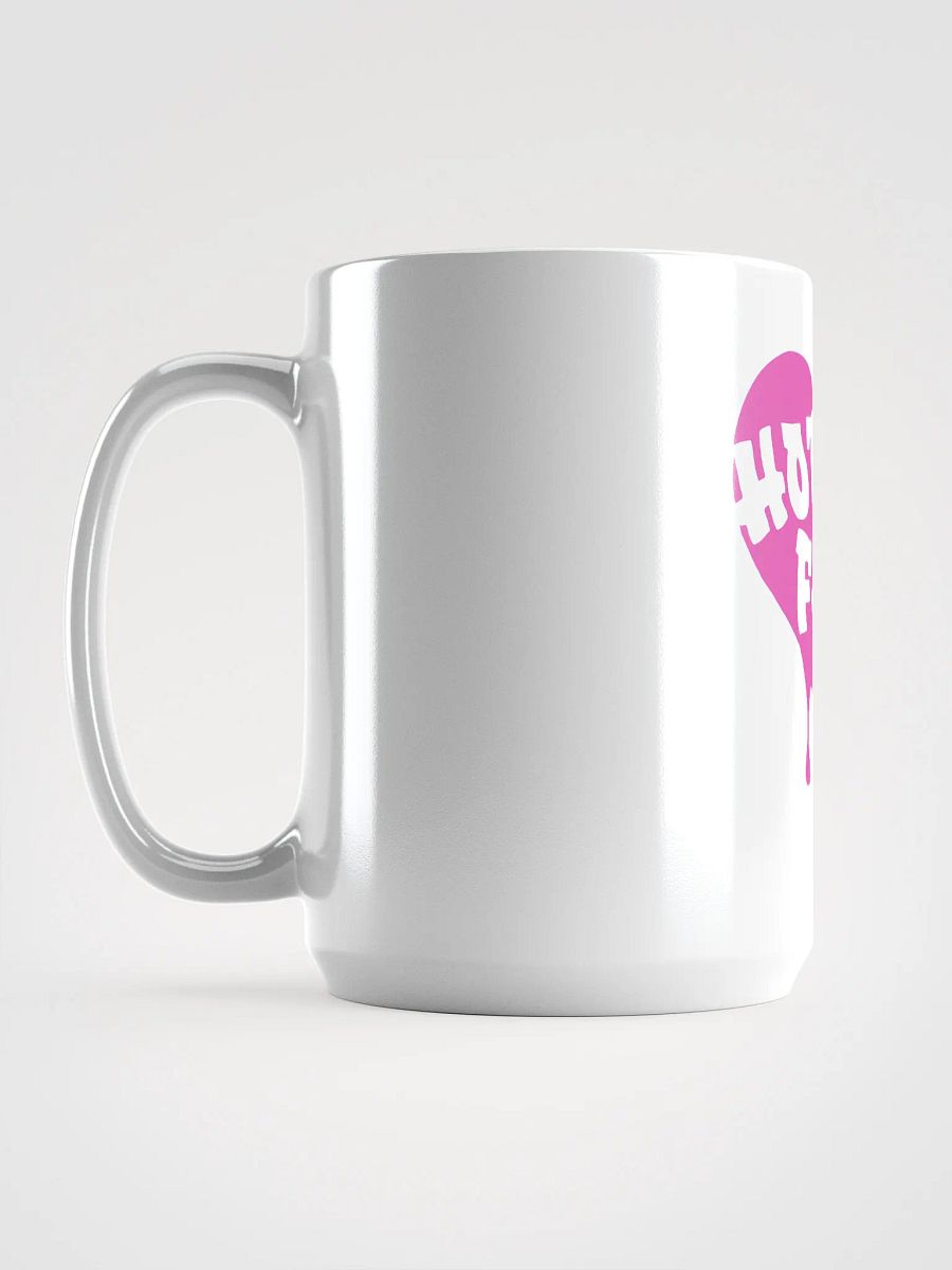 HOT BOX FAM TRANSPARENT BUBBLE GUM PINK LOGO COFFEE MUG product image (6)