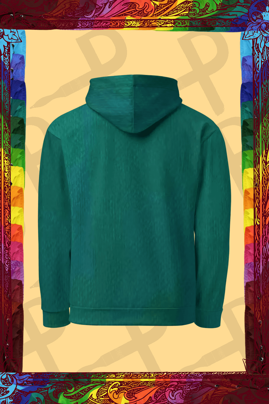 Mountain Lake Turquoise Hoodie product image (2)
