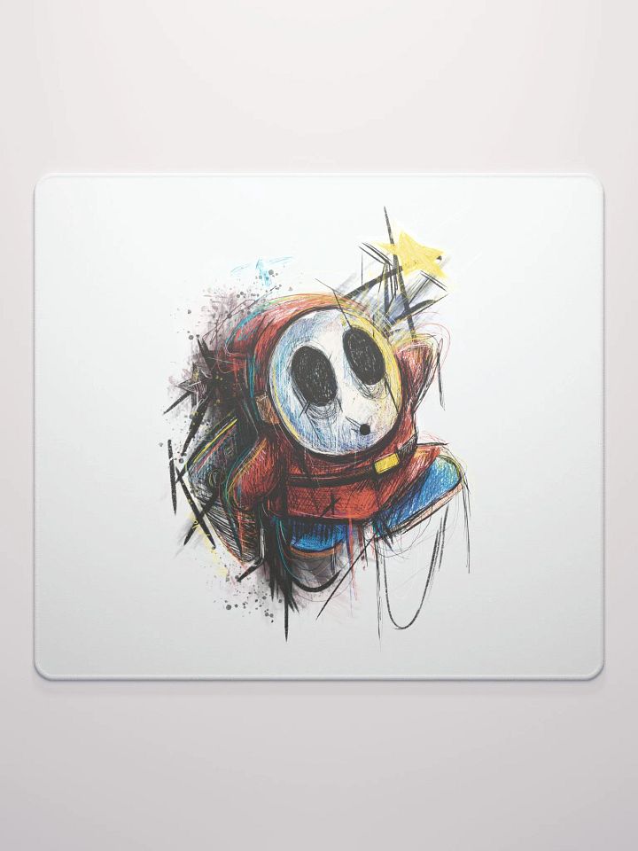 Shy Guy by StephyJ Gaming Mouse Pad product image (3)