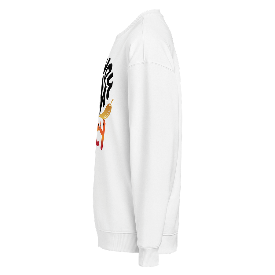 Flaming Hot Pepper Organic Sweatshirt product image (3)