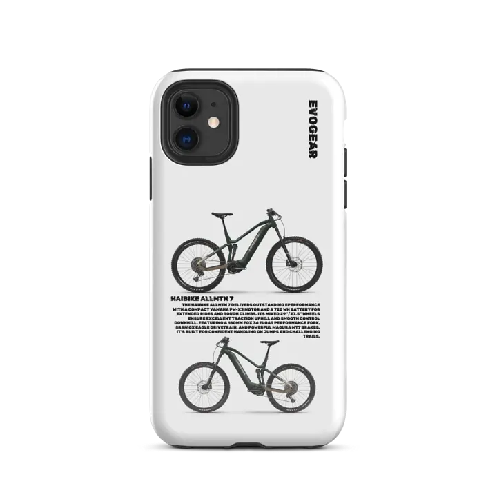 White Haibike AllMTN 7 iPhone Case product image (47)