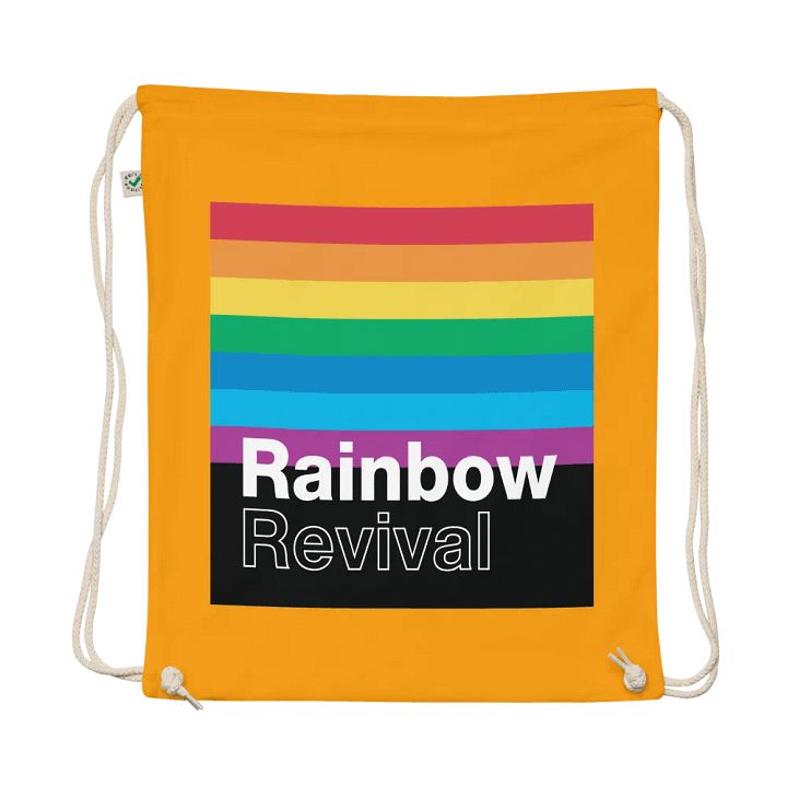 Rainbow Revival Drawstring Bag product image (1)