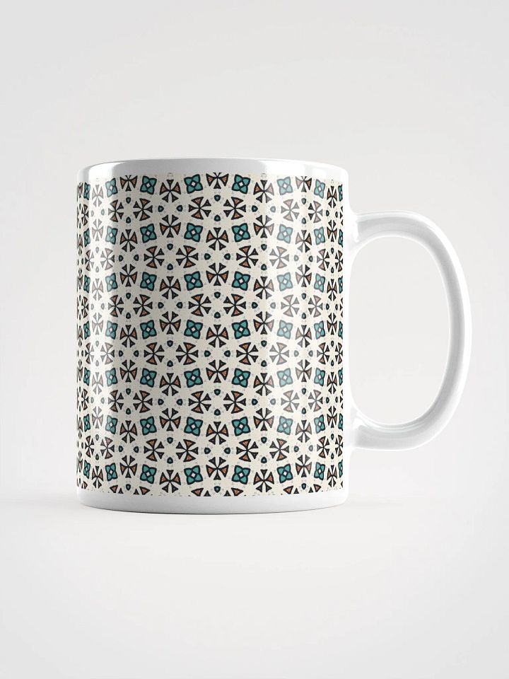 Abstract Florals Ceramic Mug product image (2)