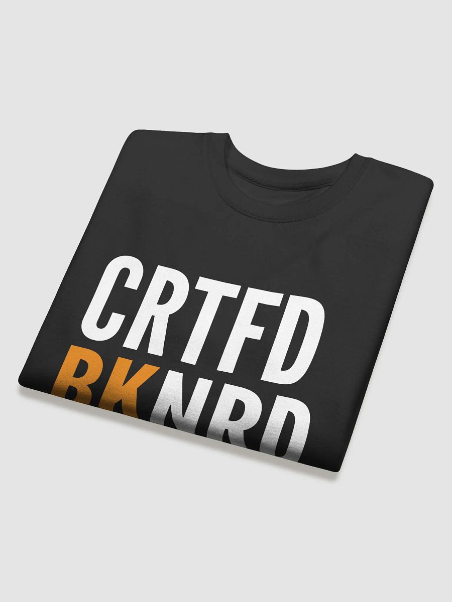 'Certified Book Nerd' Unisex Premium Sweatshirt product image (3)