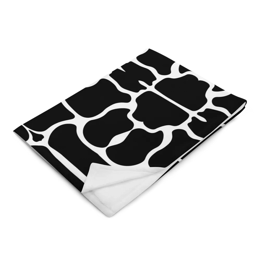 Monochrome Throw Blanket product image (1)