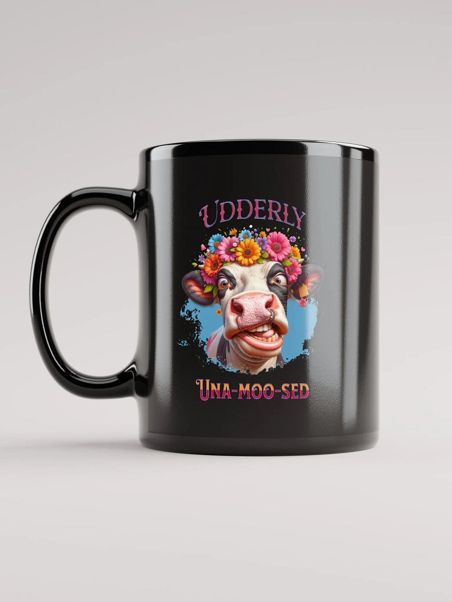 Whimsical Cow Floral Crown Mug product image (6)