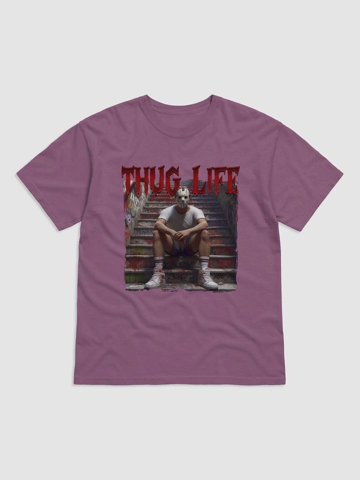 'Thug Life, Jason' Garment-Dyed T-Shirt product image (6)