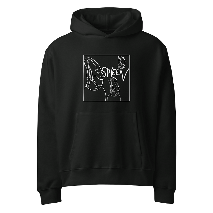 SPLEEN HOODIE (BLACK) product image (1)