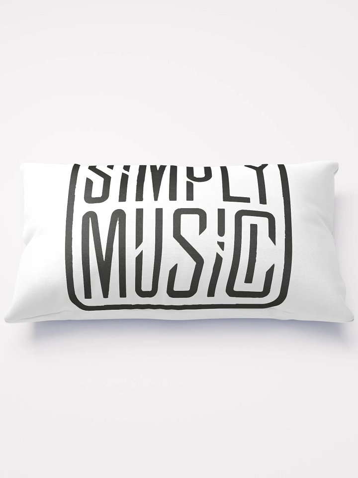 SIMPLY MUSIC Pillow White product image (1)