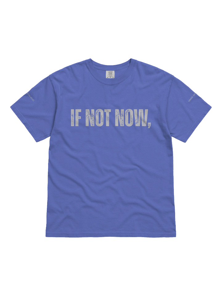IF NOT NOW, THEN WHEN? TEE product image (1)