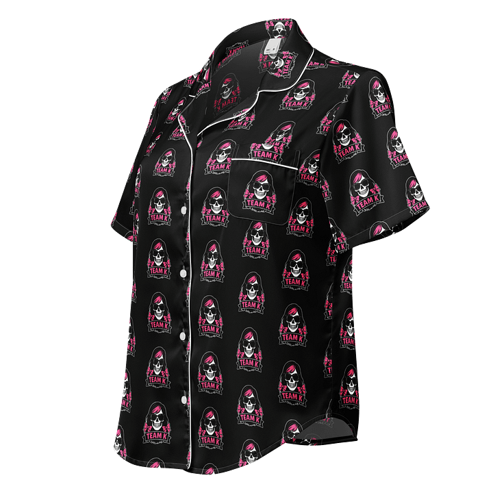 TEAM K V 6 Women's Short Sleeve Pajama Top product image (1)