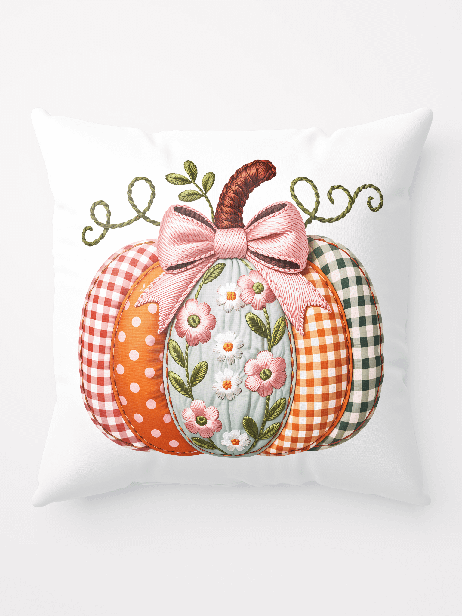 Patchwork Pumpkin Pillow product image (5)