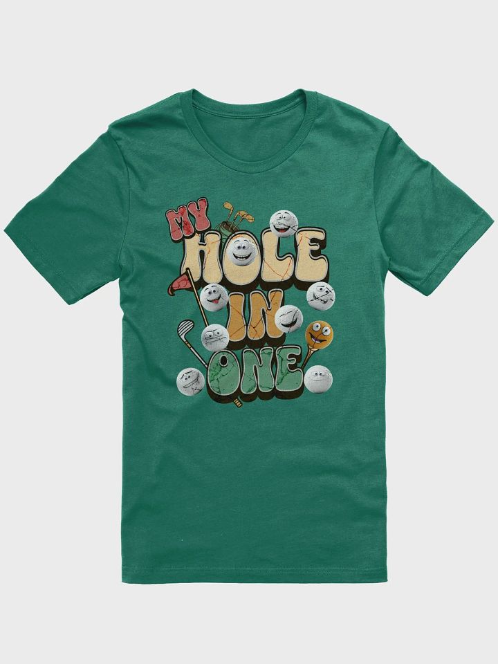 My Hole In One Smiling Golf Balls T-Shirt product image (1)