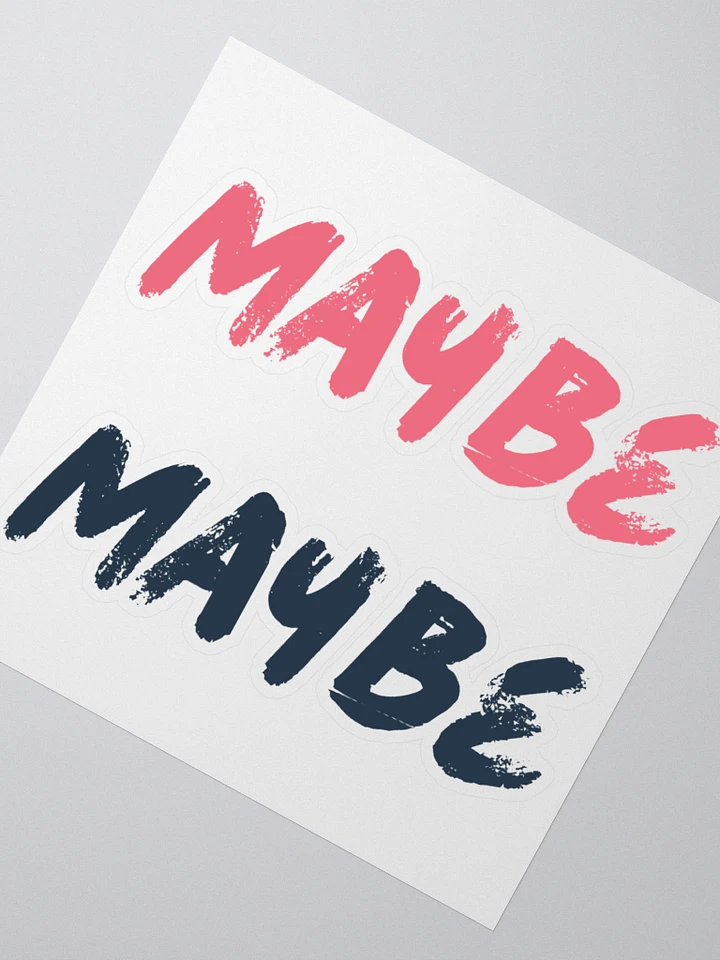 Maybe Stickers product image (1)