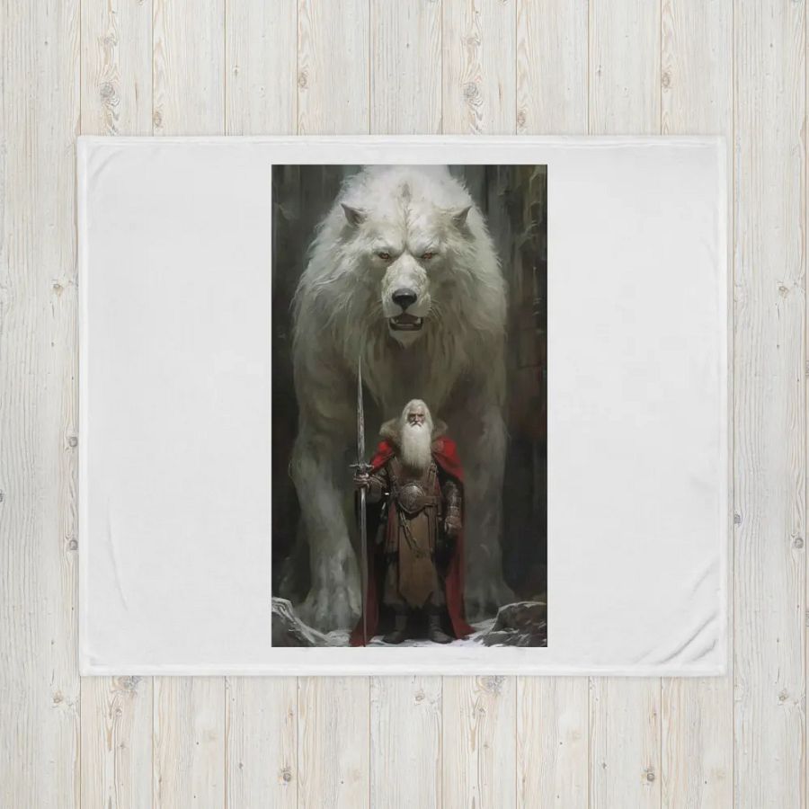Odin and Fenrir Blanket product image (4)