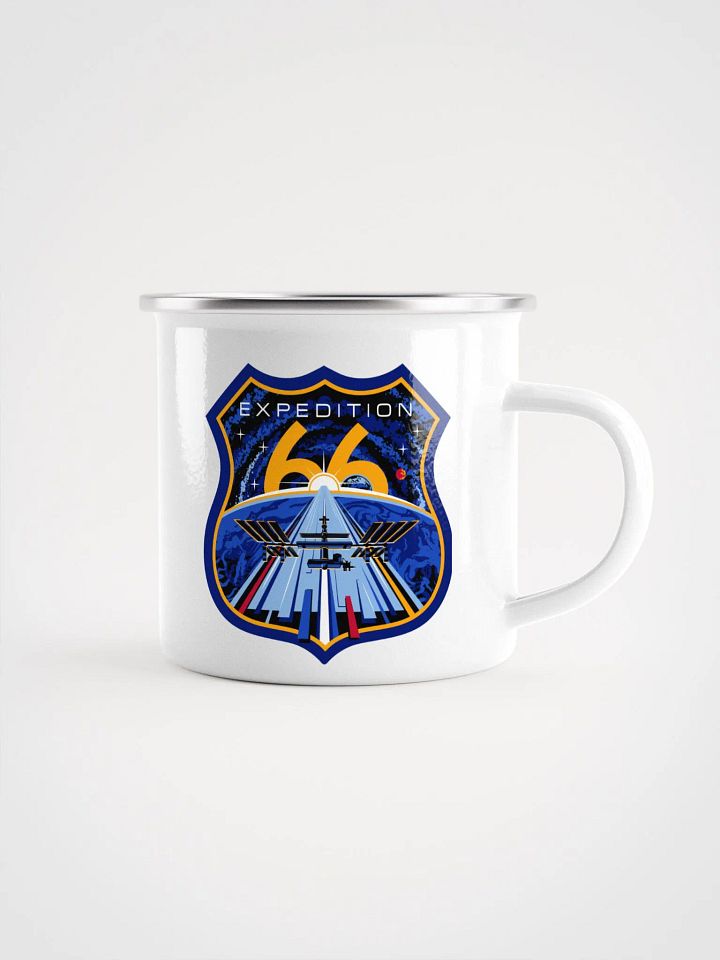 ISS 66 MISSION ENAMEL MUG product image (1)
