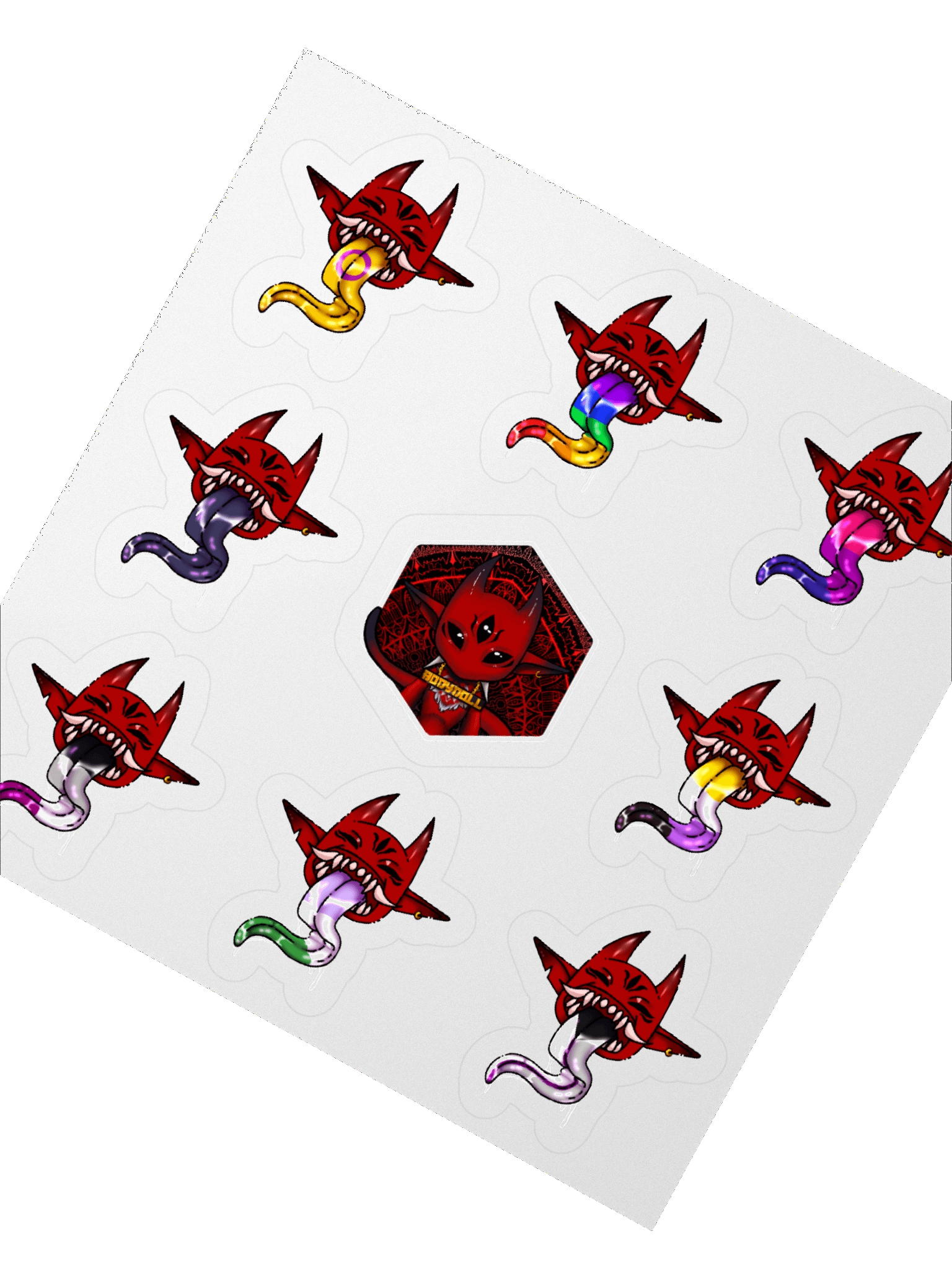 Cryptid Pride Sticker Sheet I product image (4)