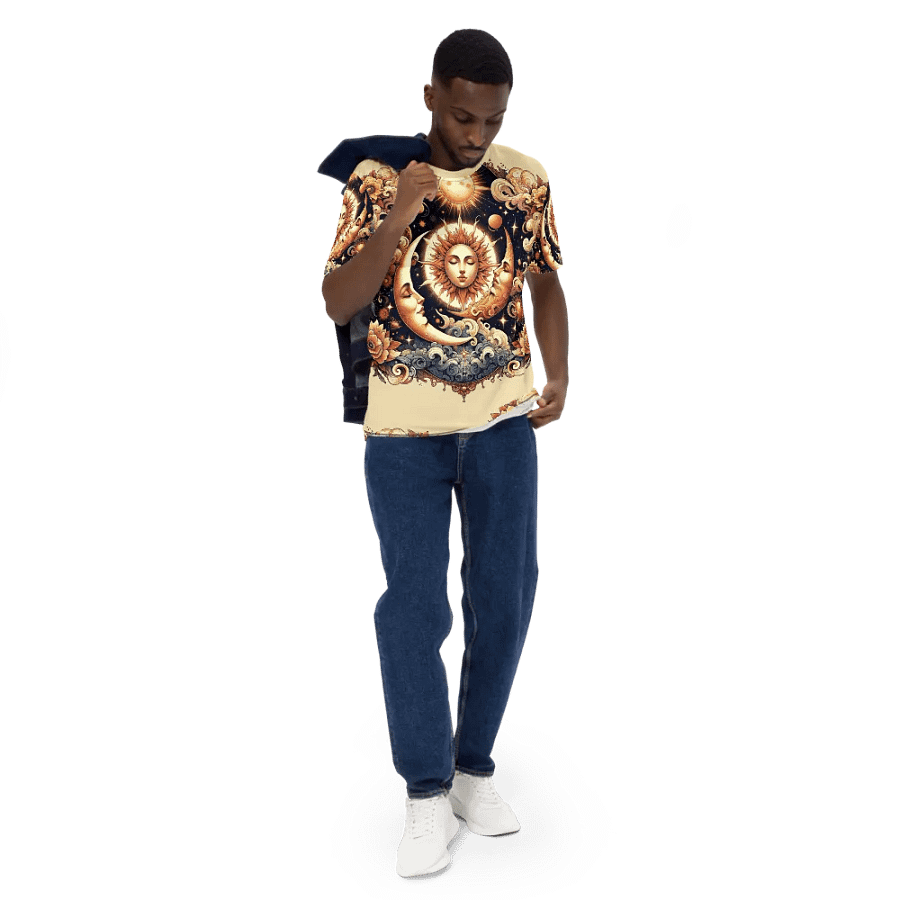 All-Over Print Crew Neck T-Shirt product image (5)