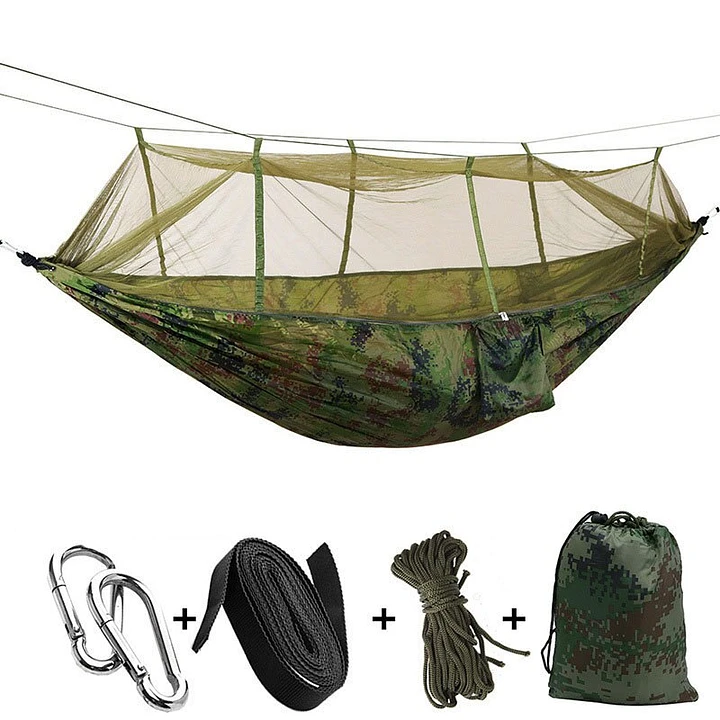 Mosquito Net Added Camping Hammock product image (1)