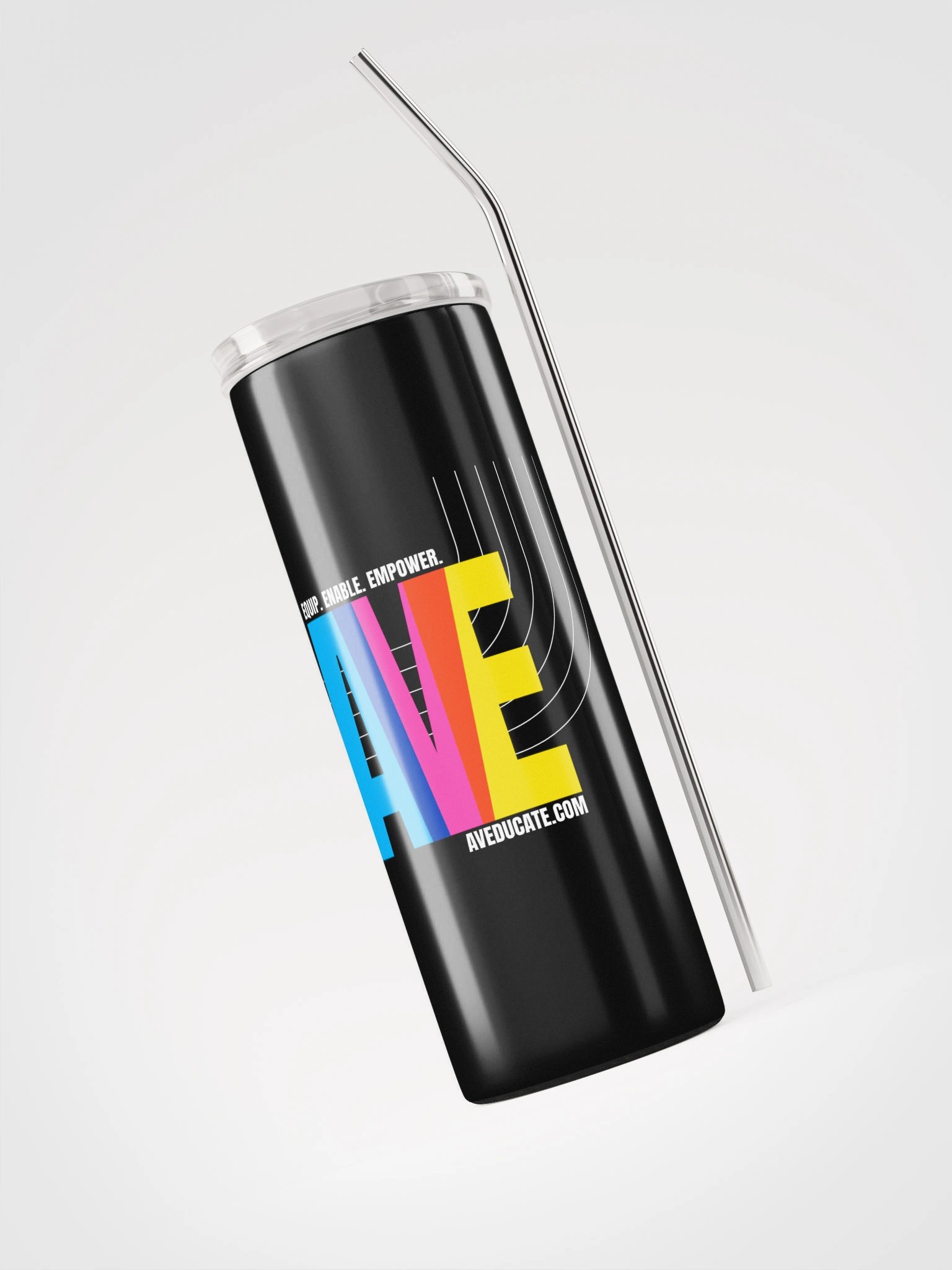 CMY Color Mix Stainless Steel Tumbler product image (3)