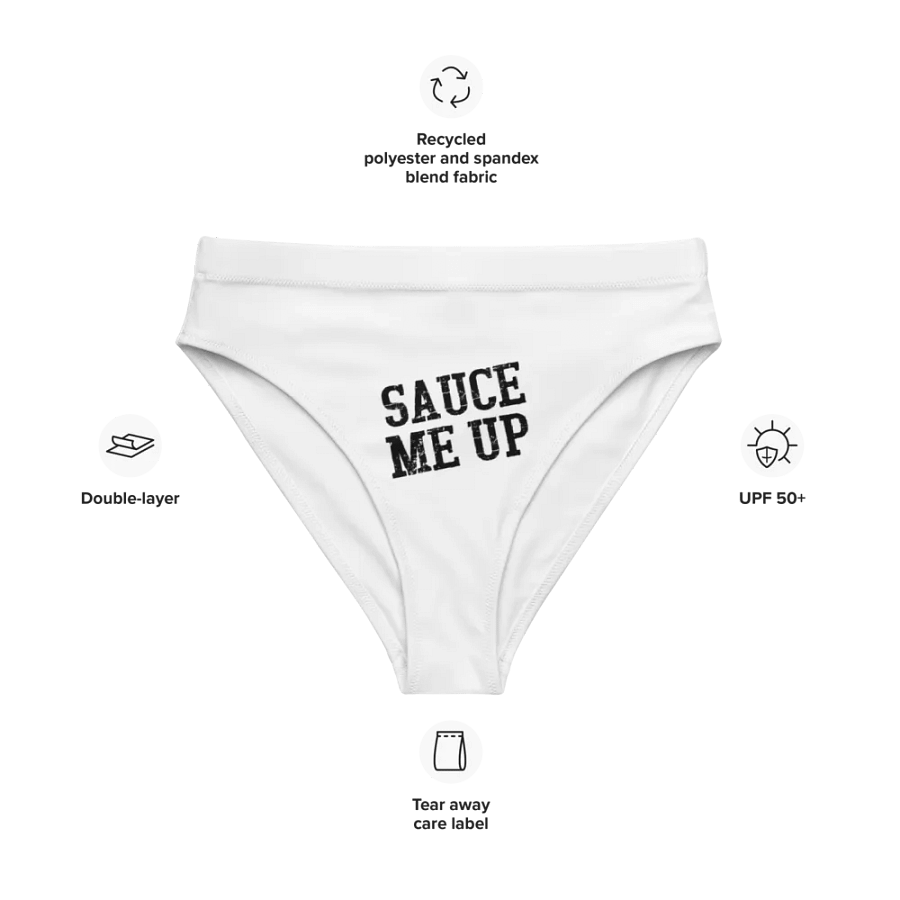 Sauce Me Up High Waist Bikini Bottoms product image (9)