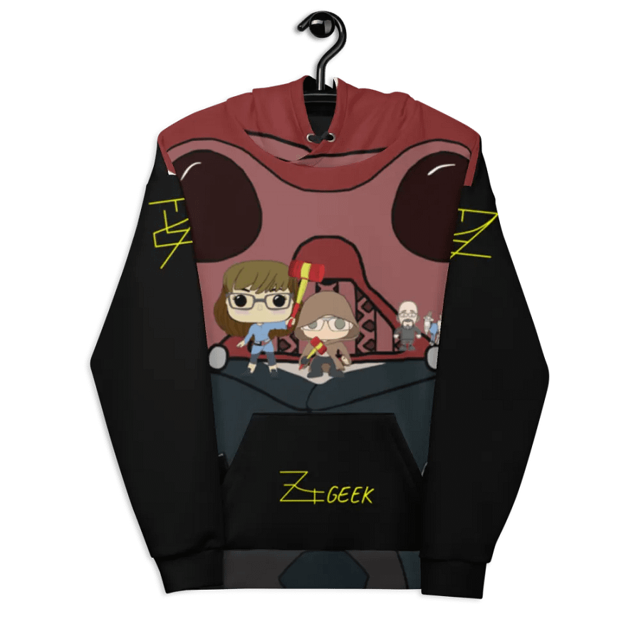 Dorn Geek Wars All Over Hoodie 2 product image (7)