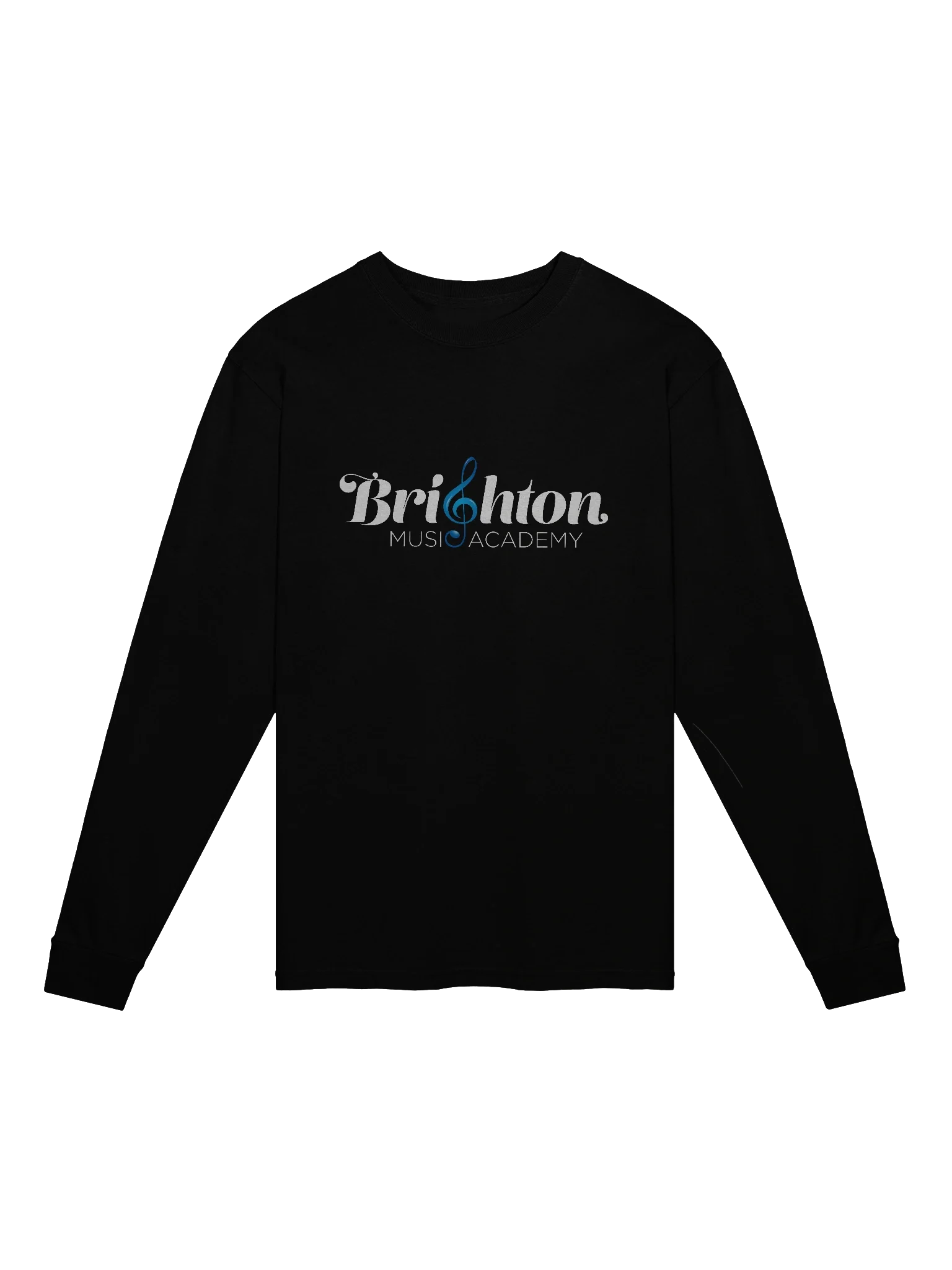 Brighton Music Academy Long Sleeve T-Shirt – Black and Navy product image (1)